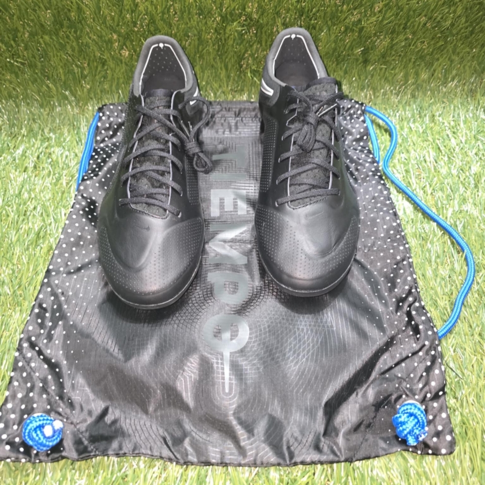Nike Tiempo Legend IX Elite FG Soccer Cleats Black/Dark Smoke Grey/Summit White